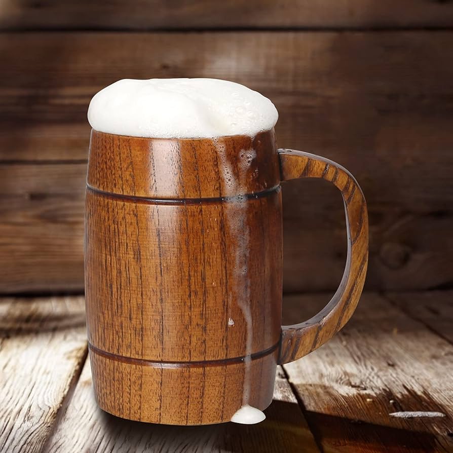 Handcrafted Wooden Mug