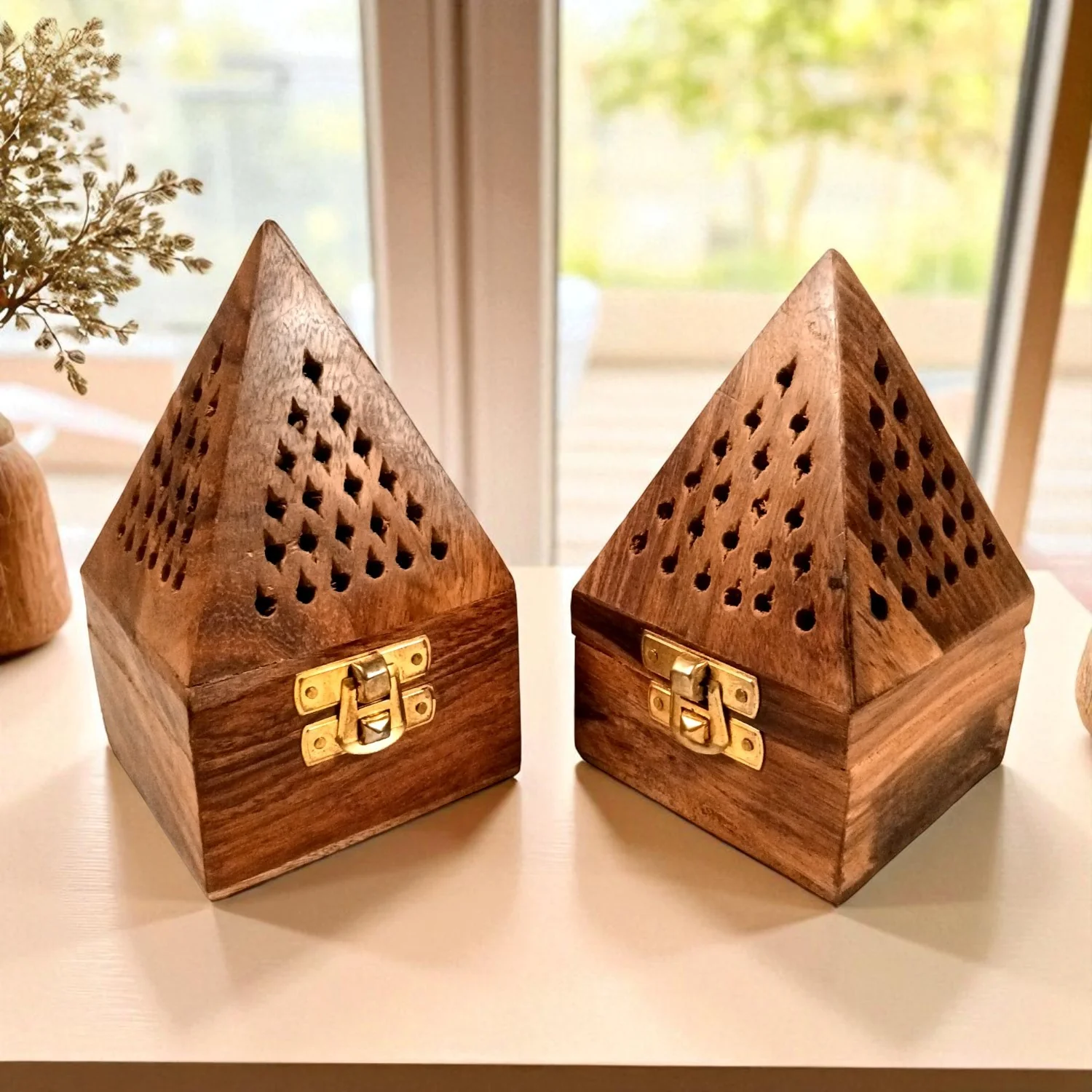 Wooden Incense Burner