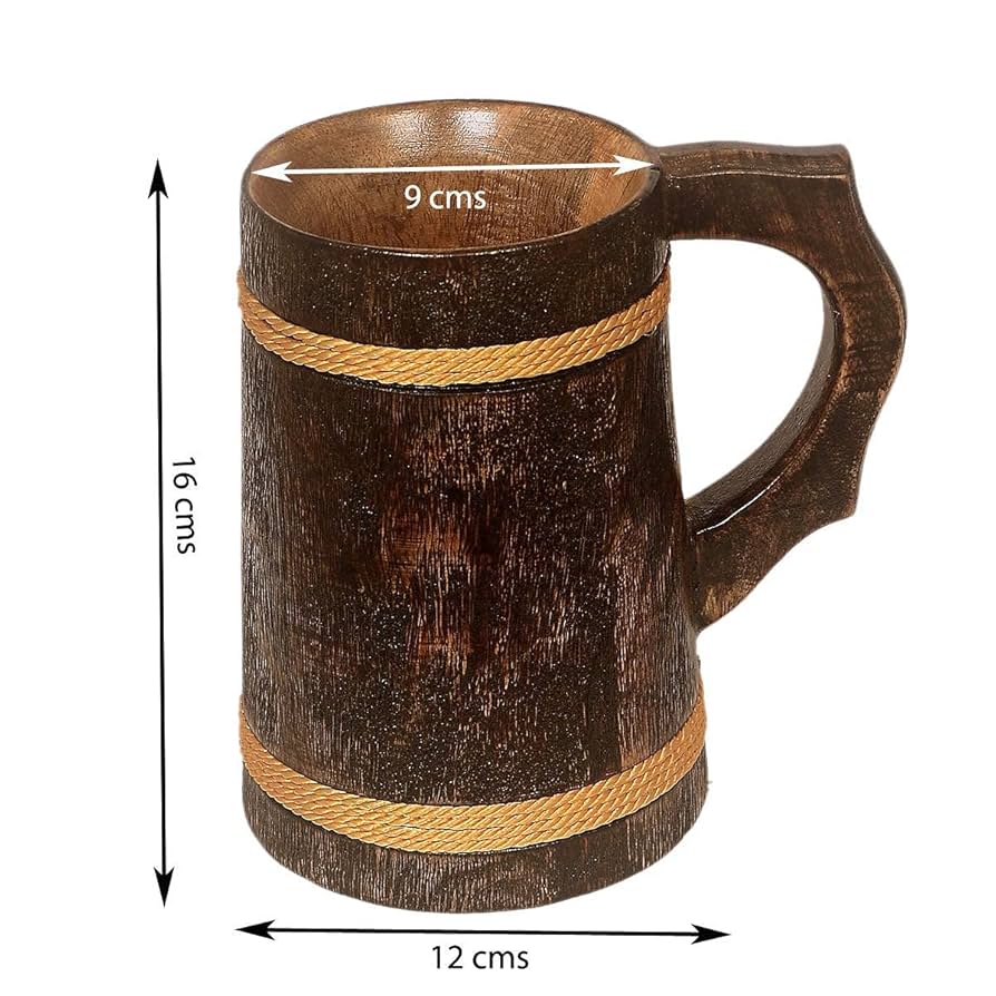 Handcrafted Wooden Mug