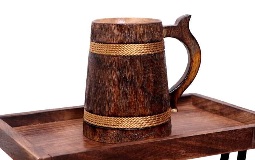 Handcrafted Wooden Mug
