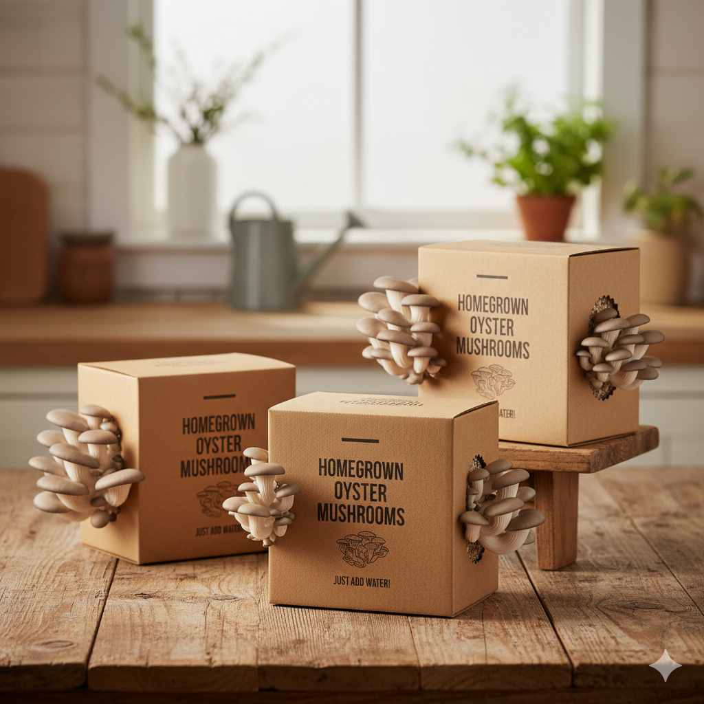 Oyster Grow-At-Home Kit