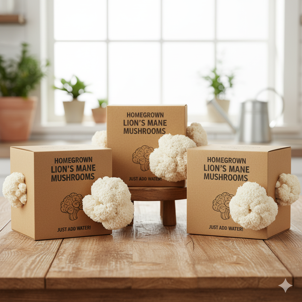 Lion's Mane Grow-At-Home Kit