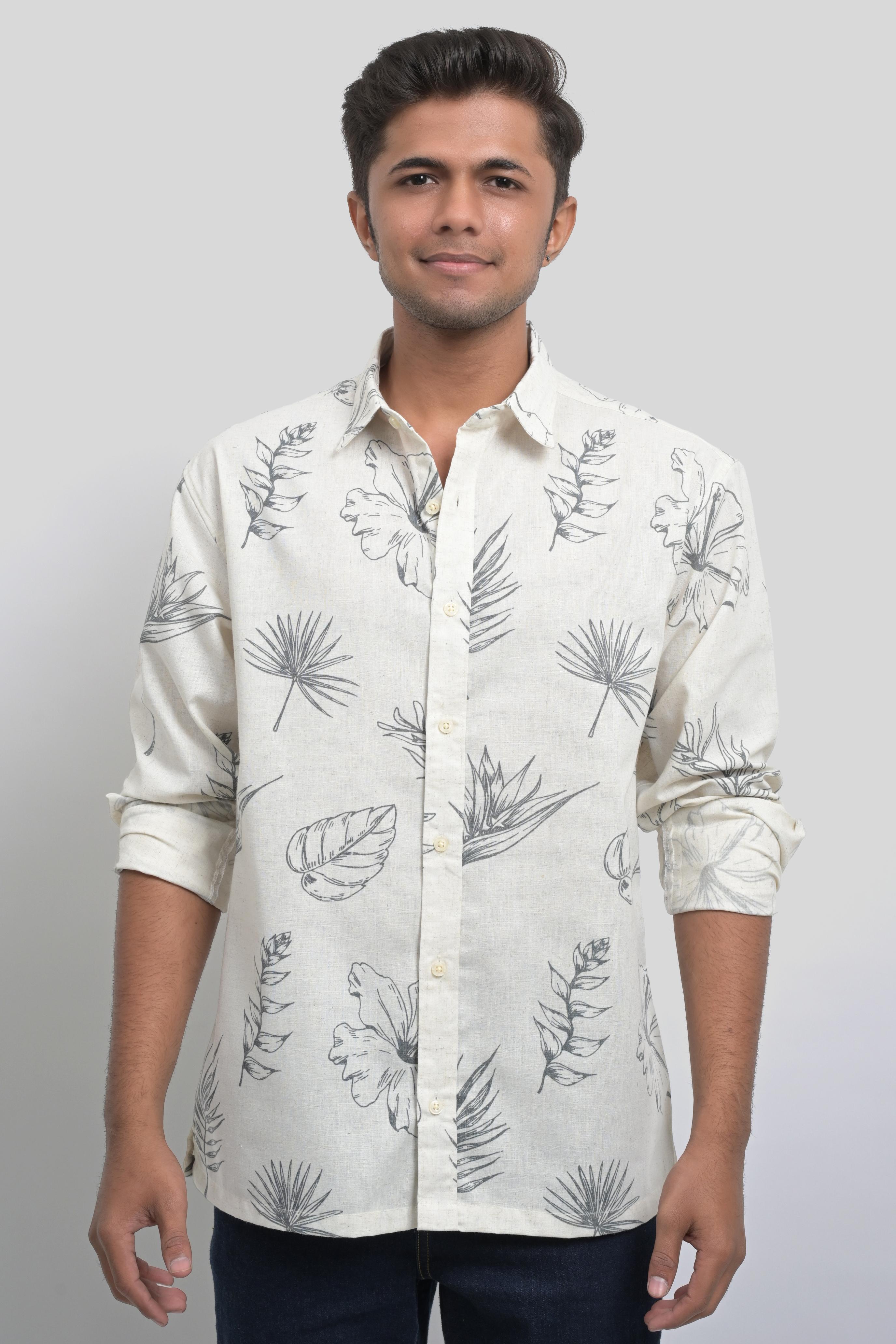 Men's Printed Casual Shirt