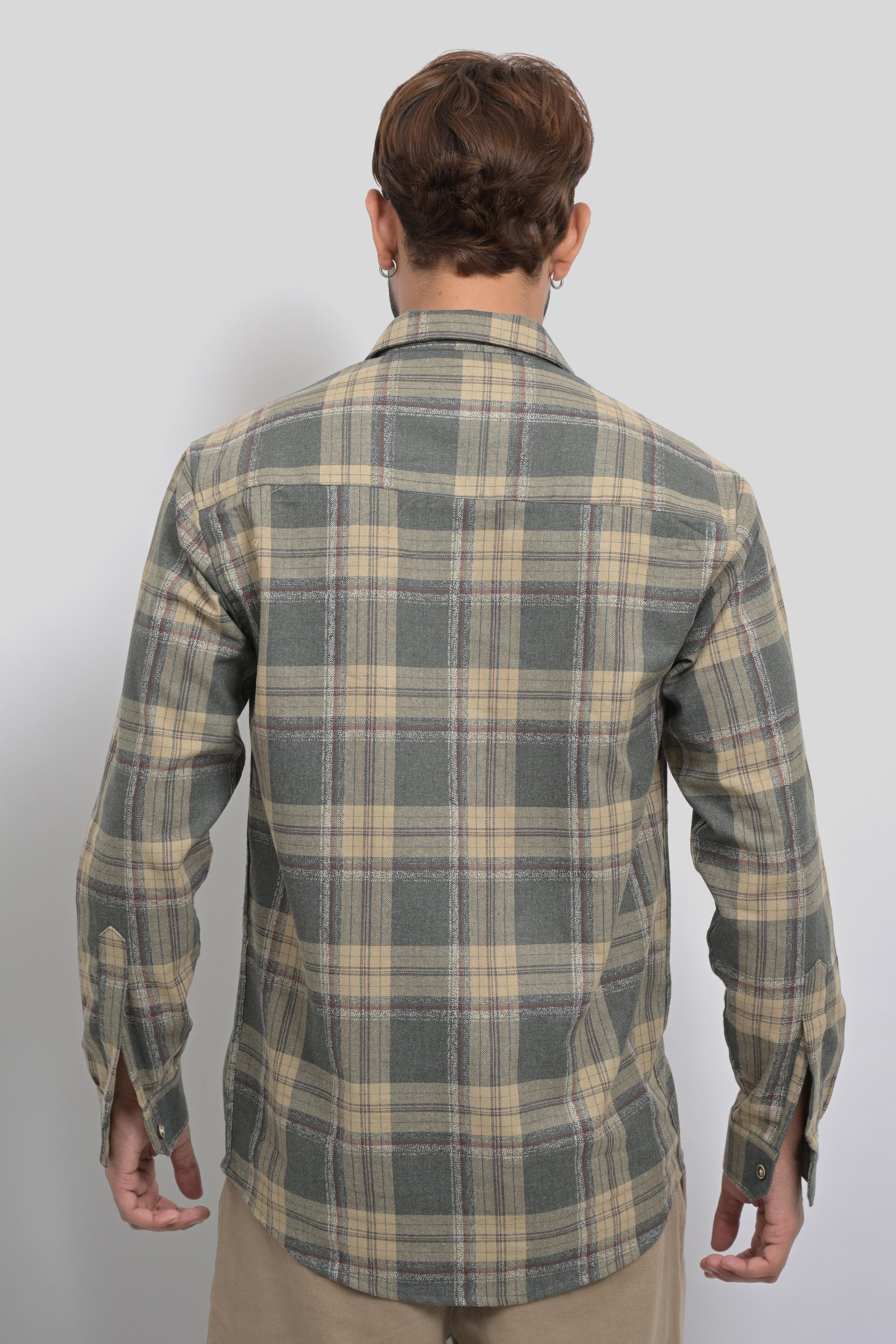 Outlier Khaki Plaid