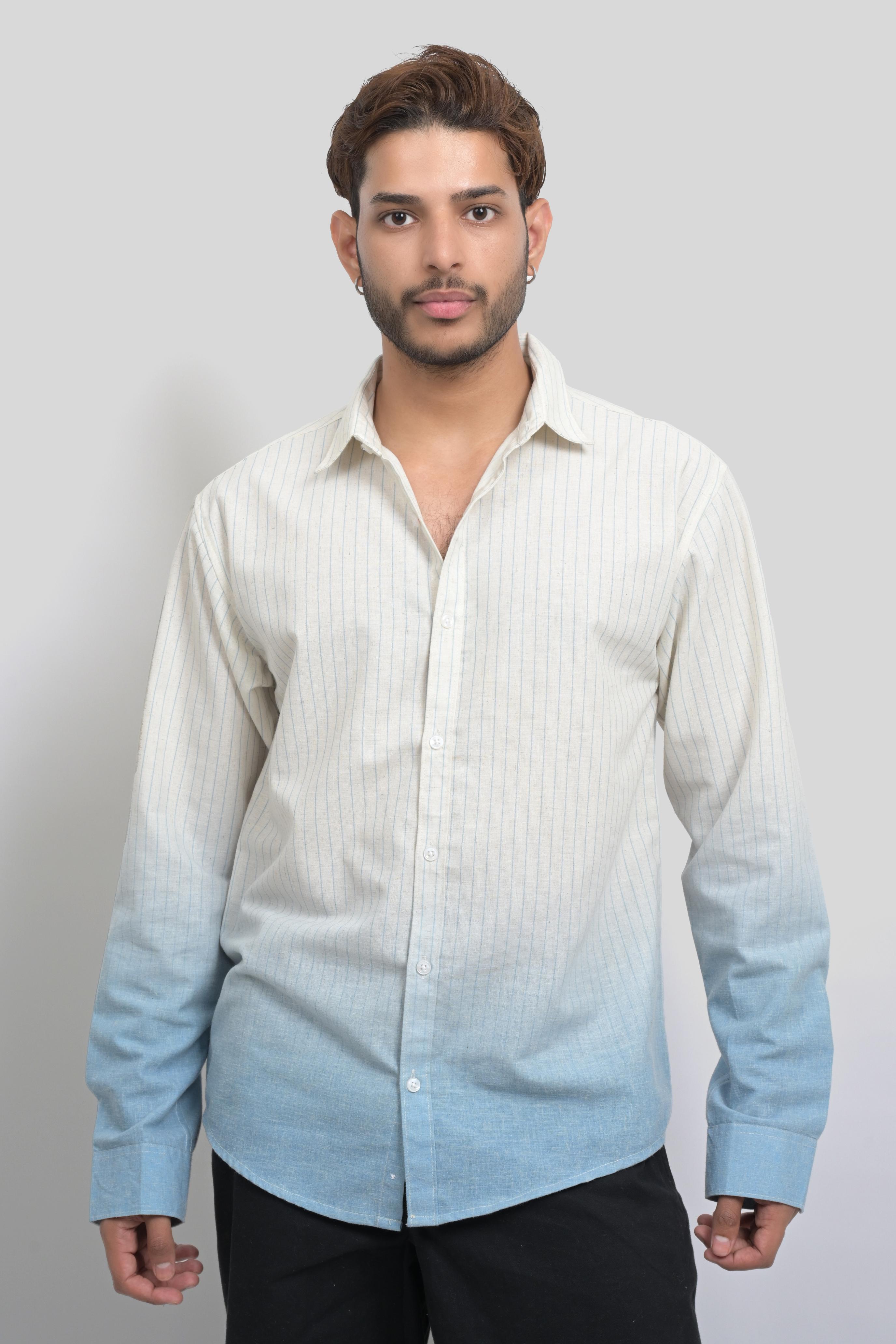 Gradient Casual Shirt