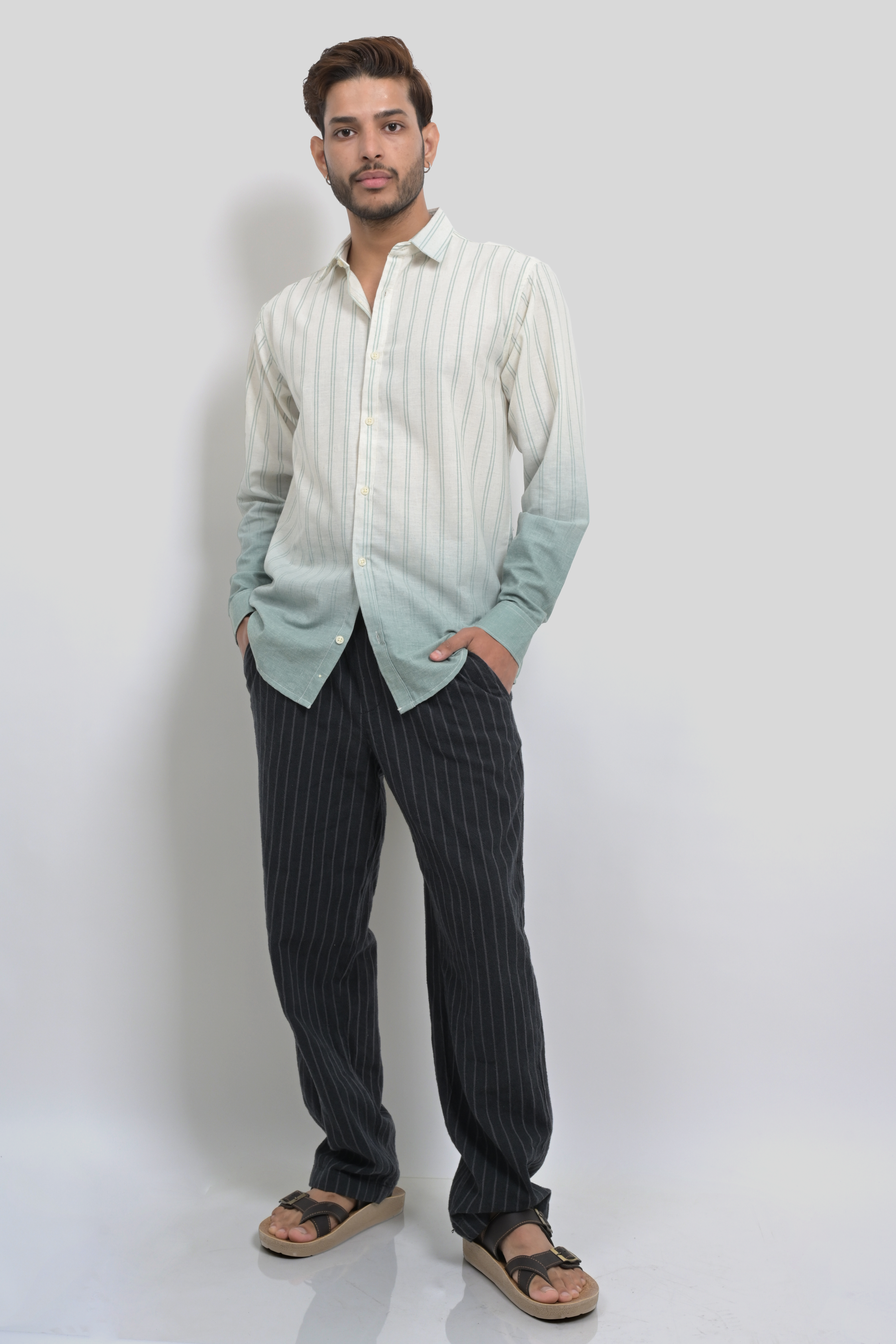 Men’s Gradient Stripe Shirt