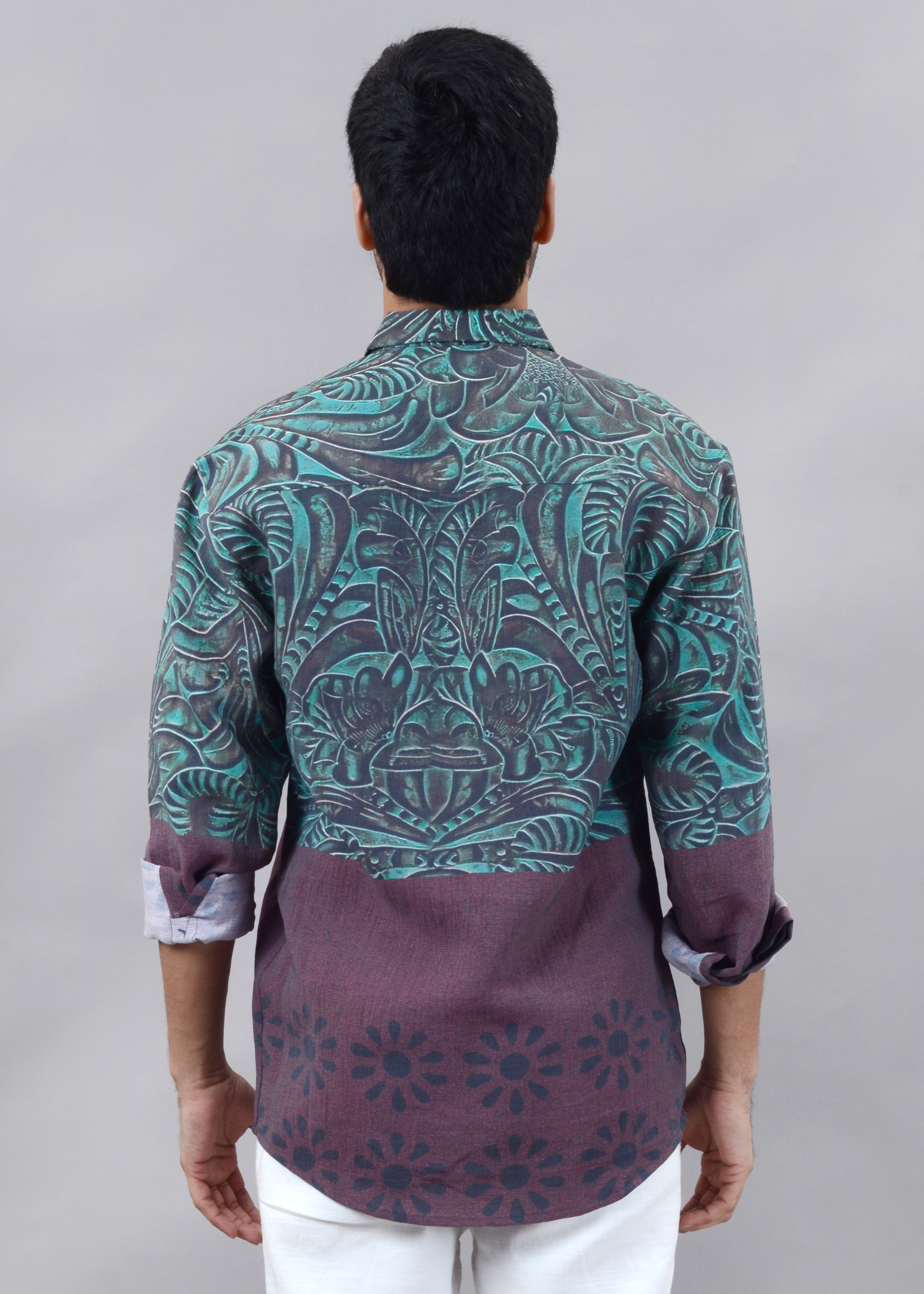 The Pattern Block Dual Print Shirt