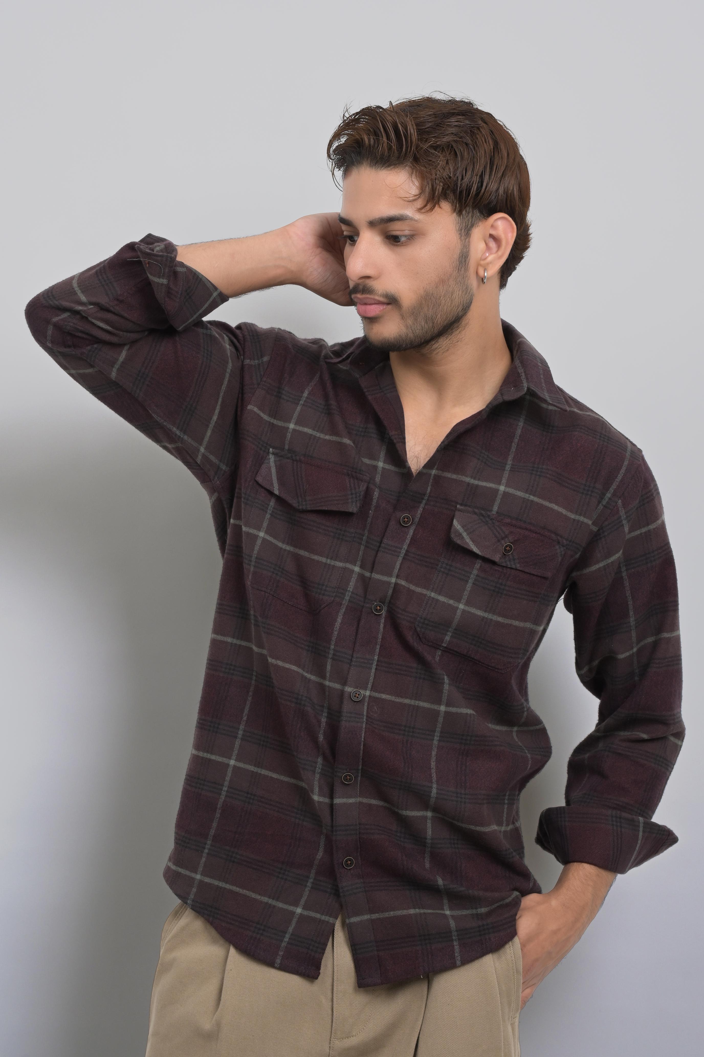Shadow Grid Shirt