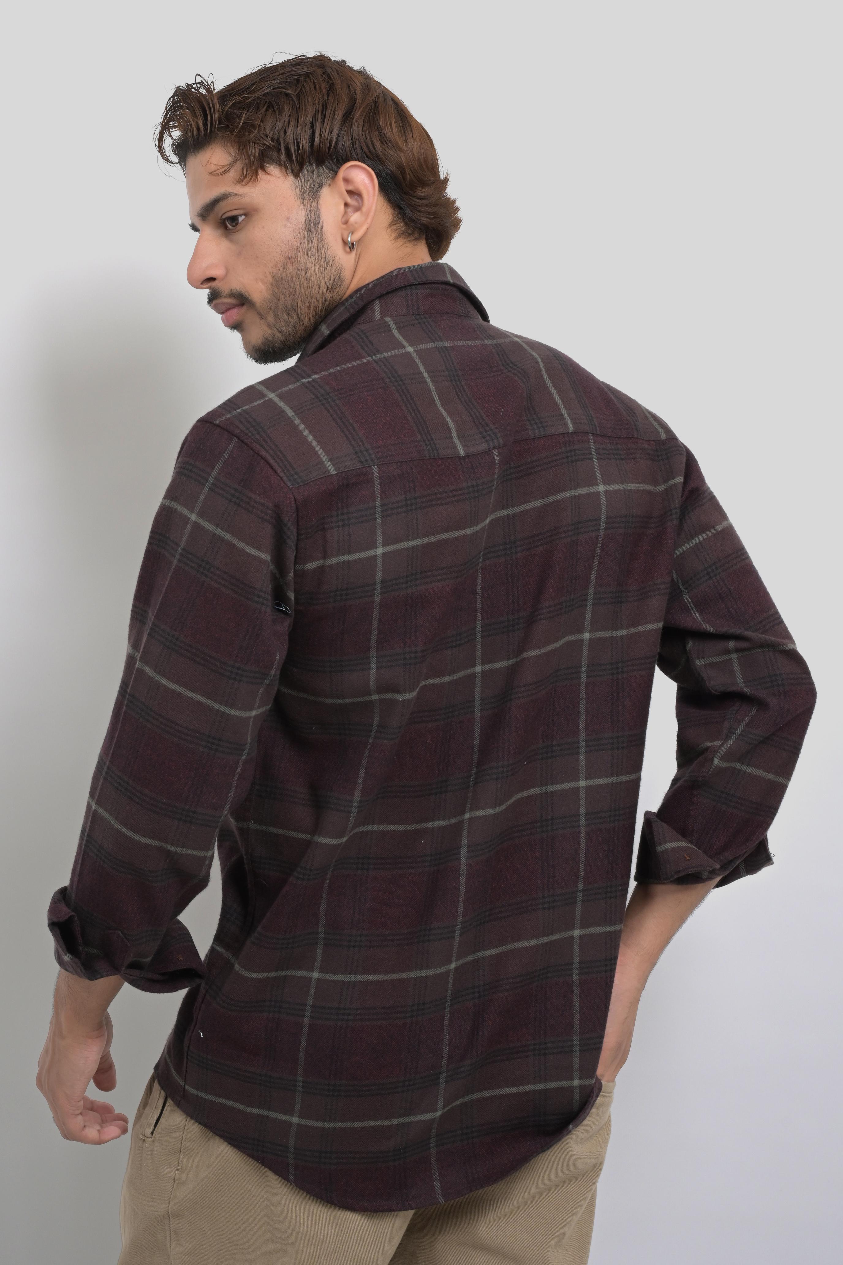 Shadow Grid Shirt