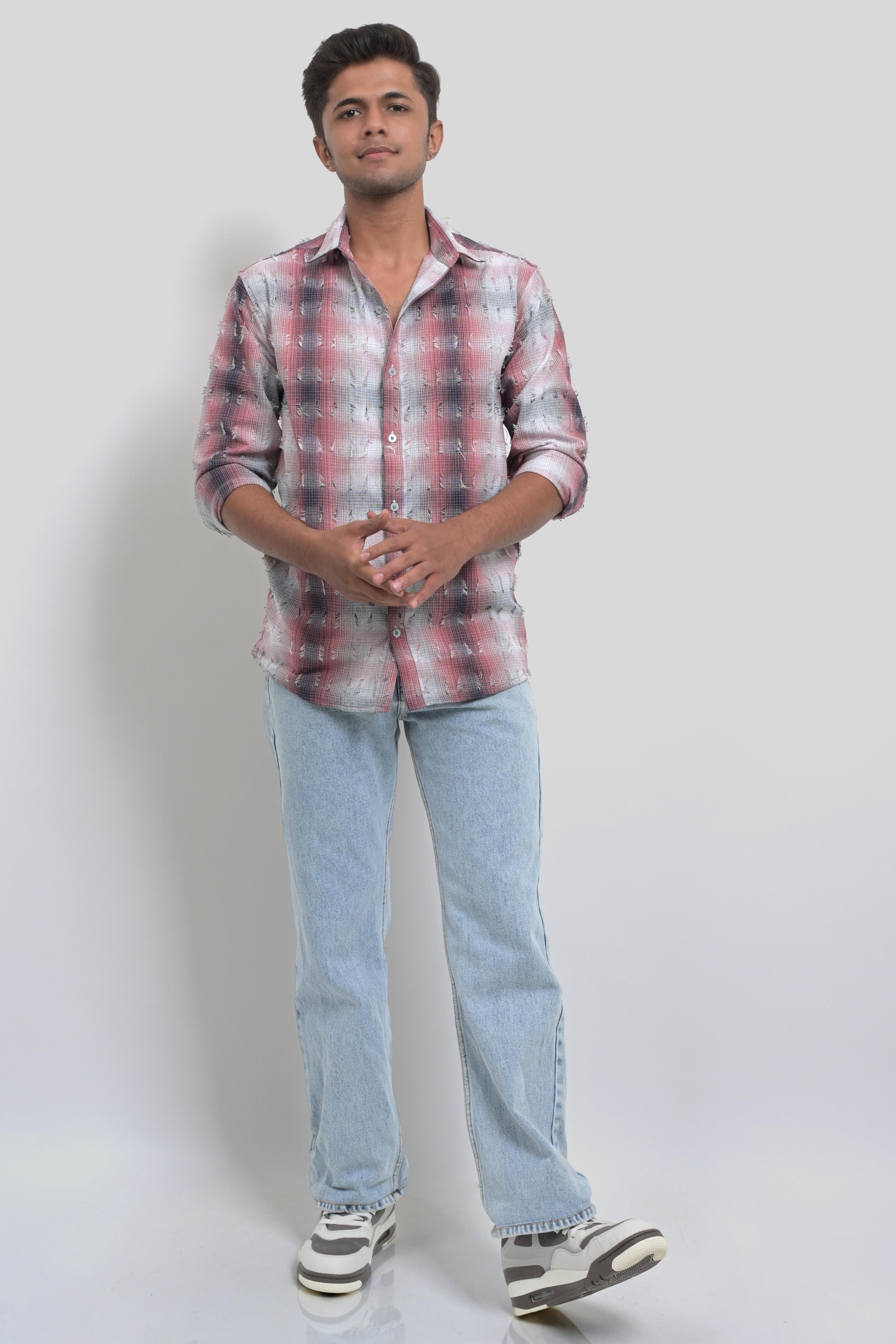 Oasis Fray Plaid