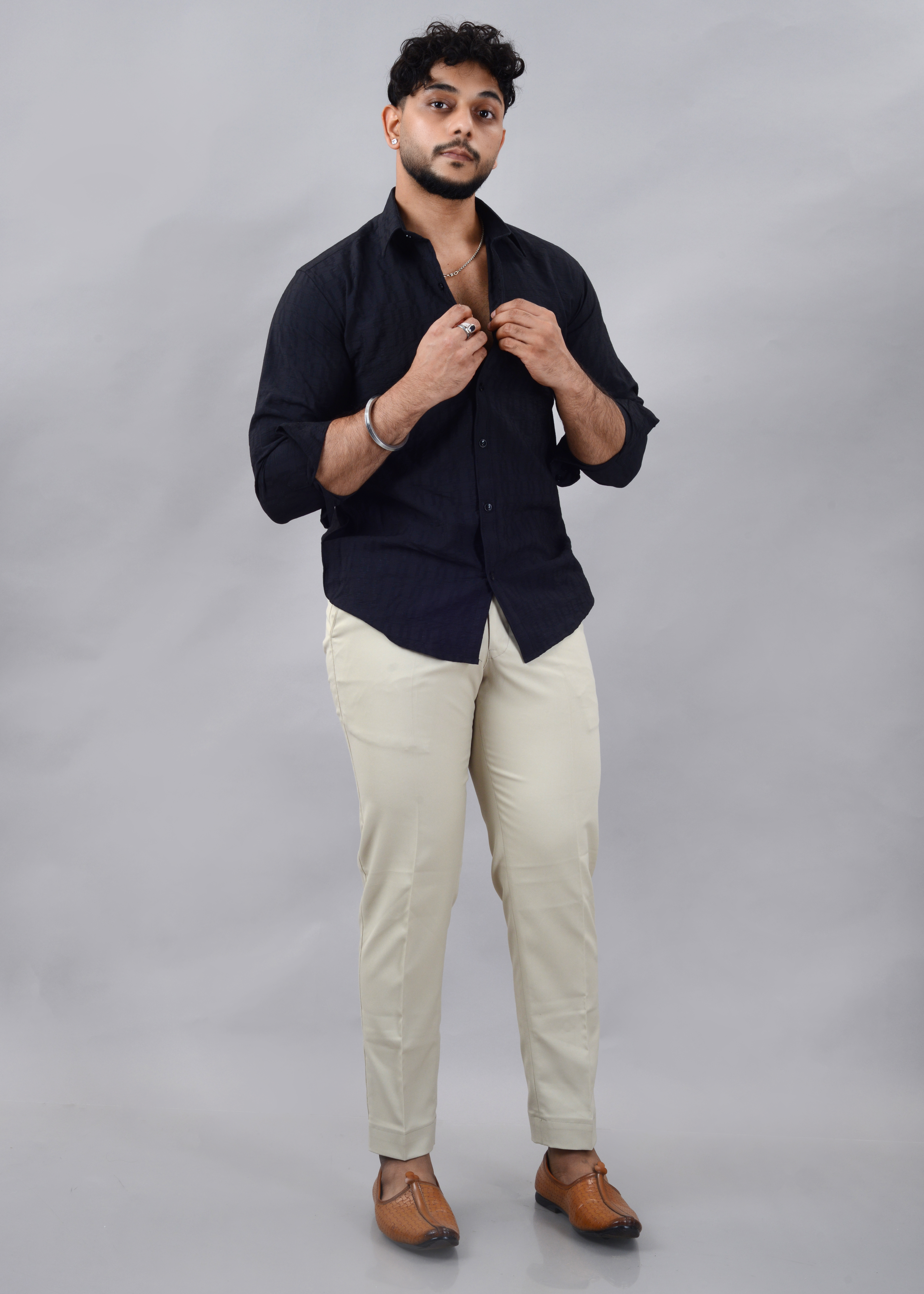 The Obsidian Texture Classic Shirt