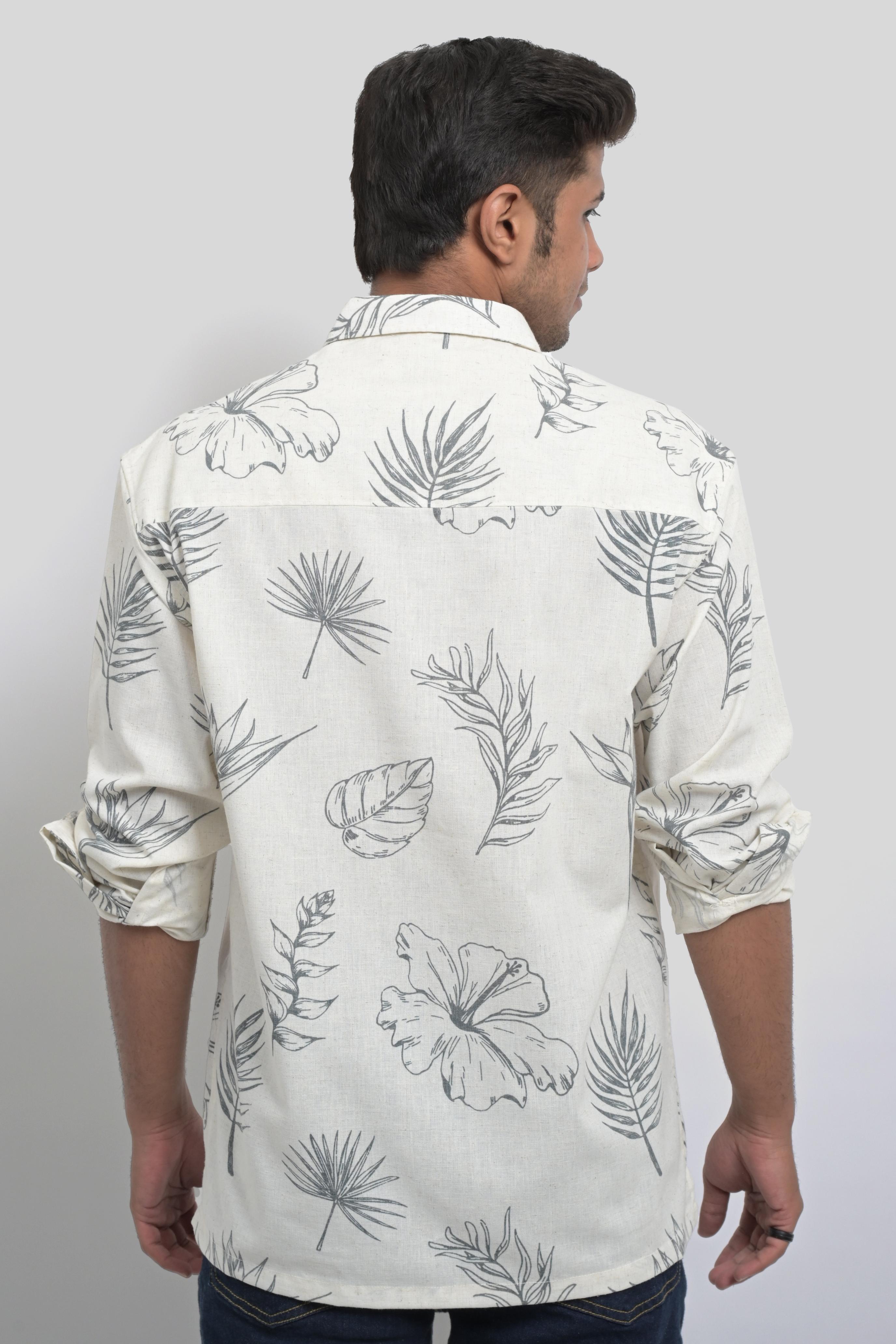 Men's Printed Casual Shirt