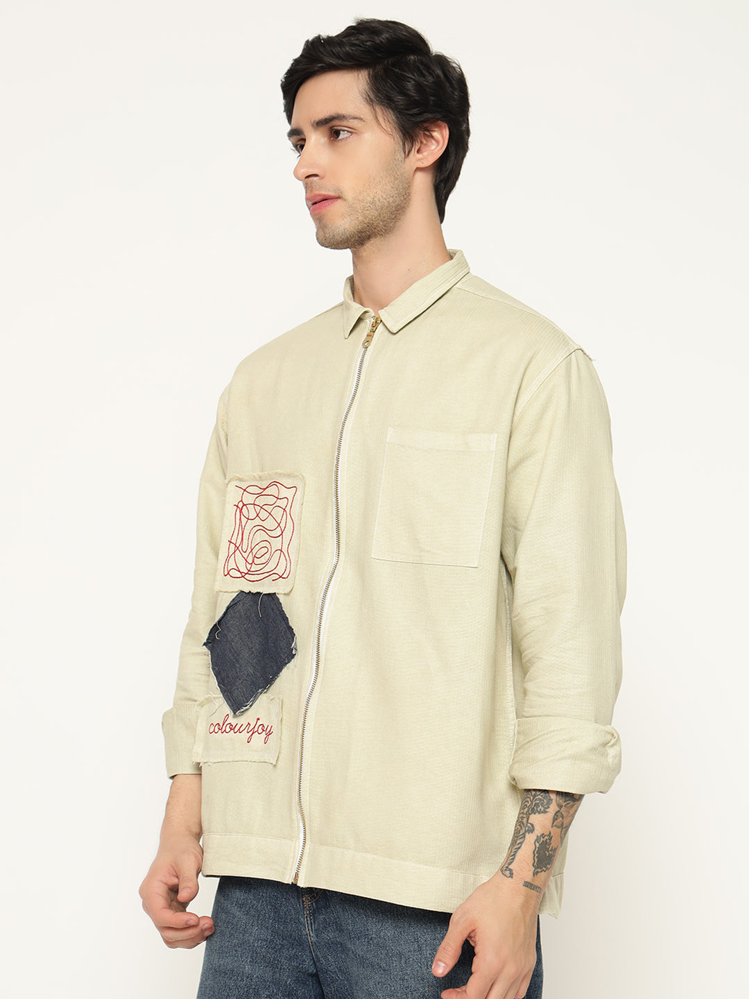 Beige Casual Shirt