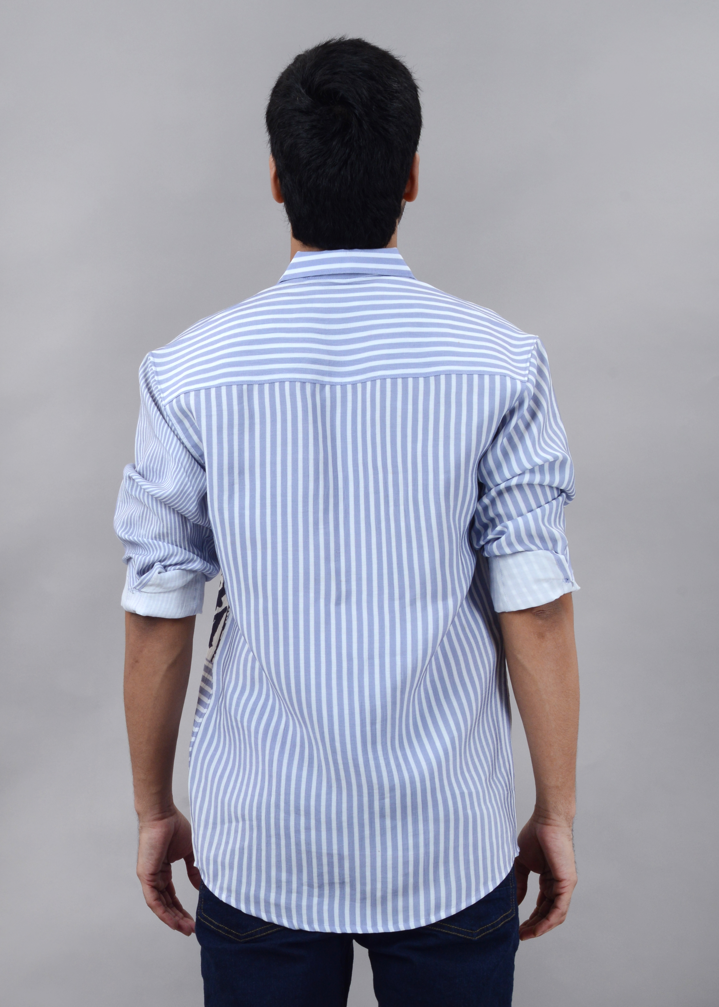 The Contrast Collage Graphic Shirt