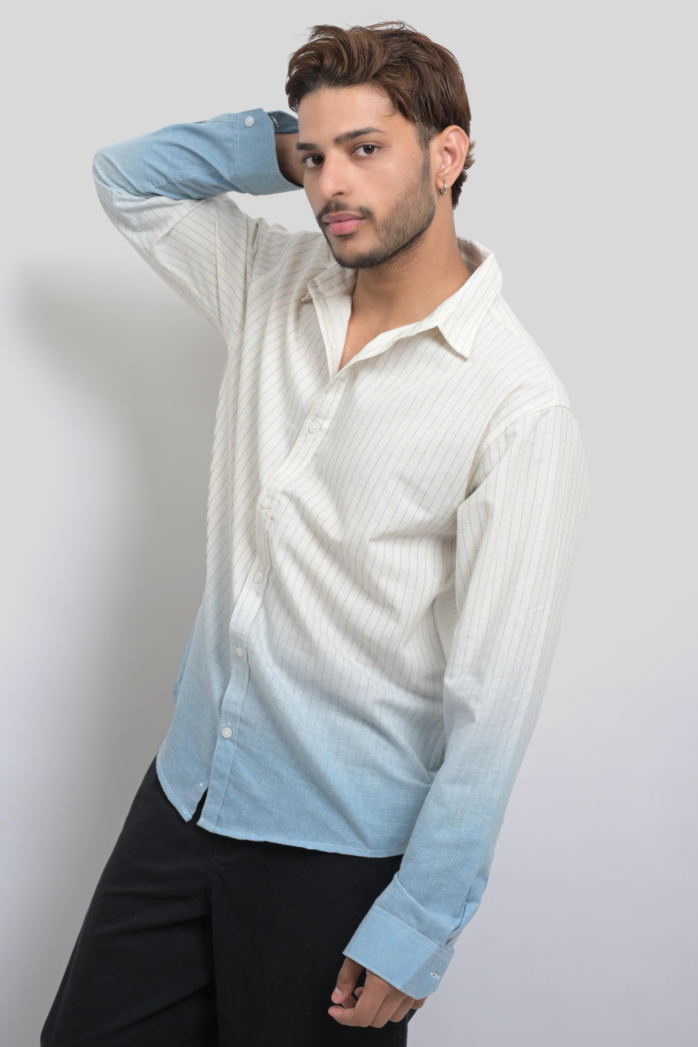 Gradient Casual Shirt