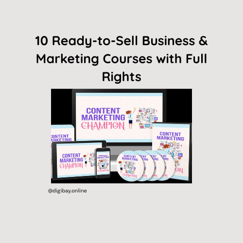 10 Ready-to-Sell Business & Marketing Courses