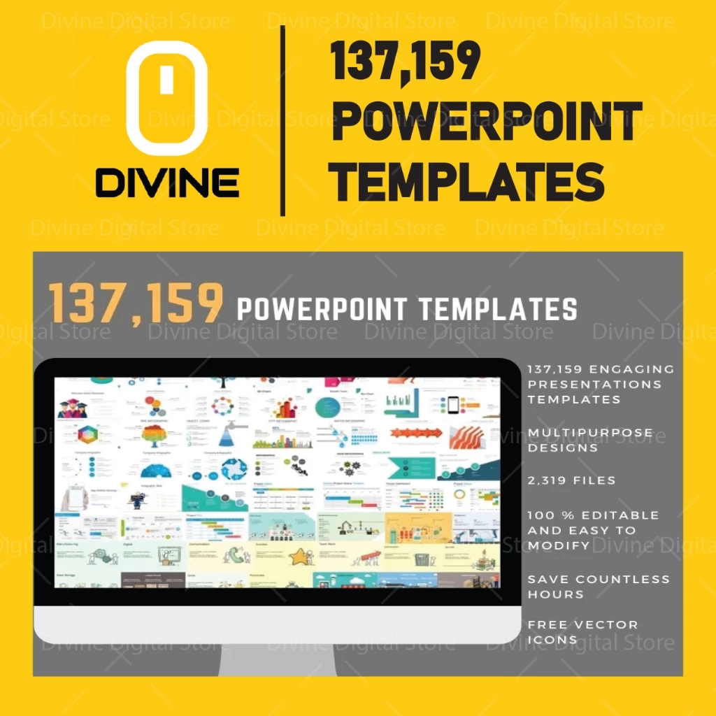 แม่แบบ PowerPoint 137,159 ชิ้น