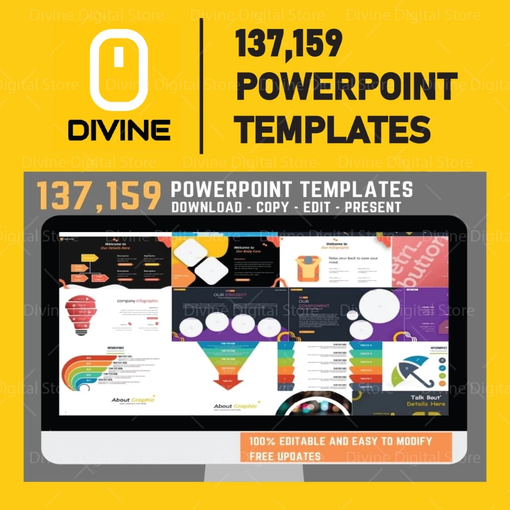 แม่แบบ PowerPoint 137,159 ชิ้น