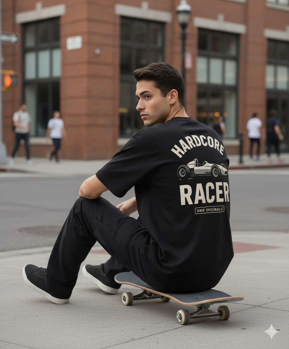 The "Hardcore Racer" T-Shirt