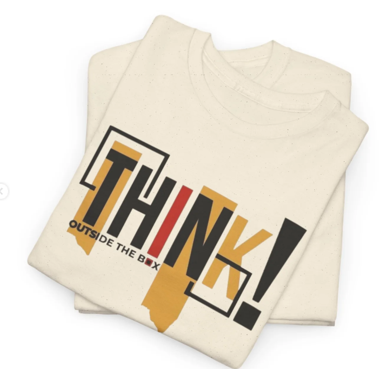 Collab Drop: UrbanWear ∣ Crimson Karma - 'Think!' Relaxed Fit Shirt