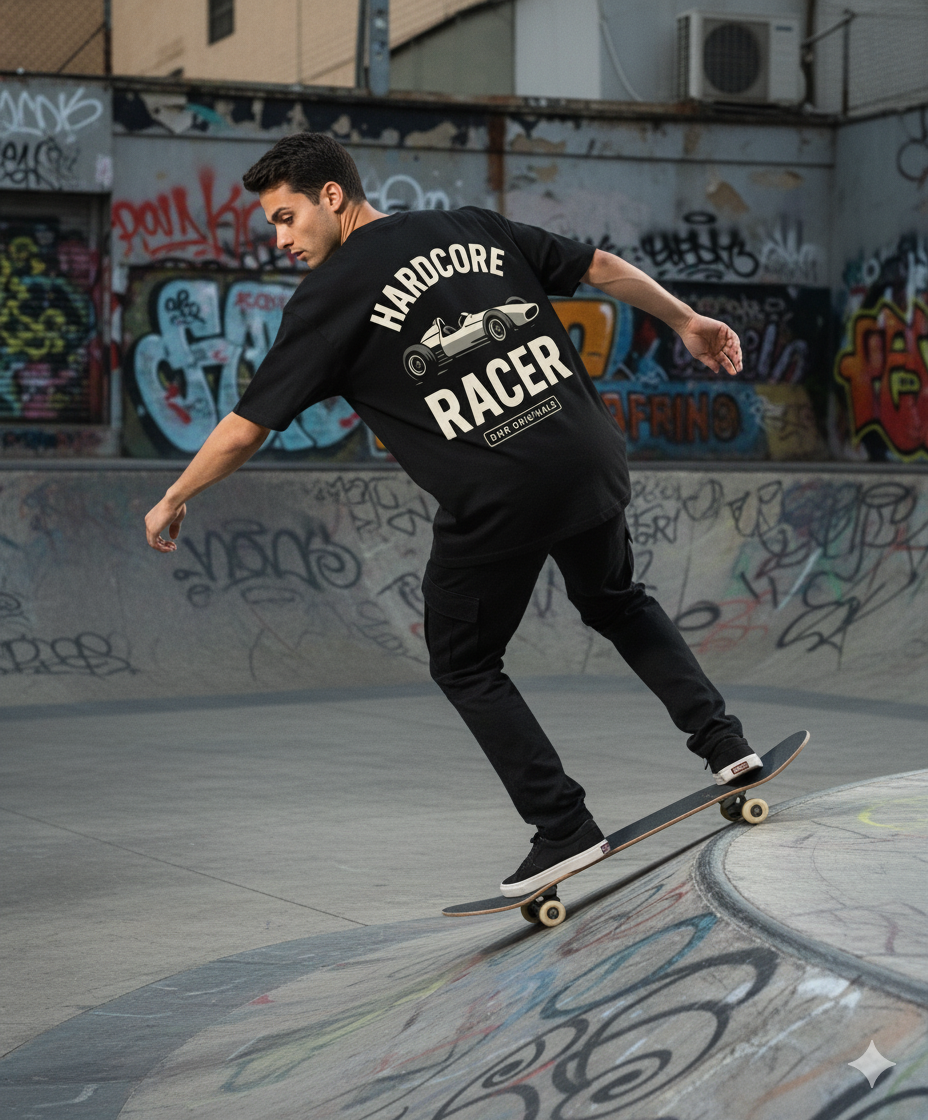 The "Hardcore Racer" T-Shirt