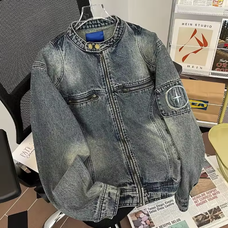 Vintage Washed Denim Jacket