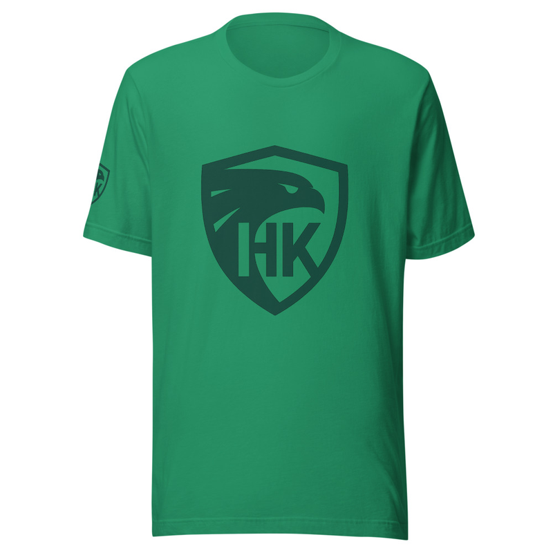 HK Eagle Logo Green T-Shirt