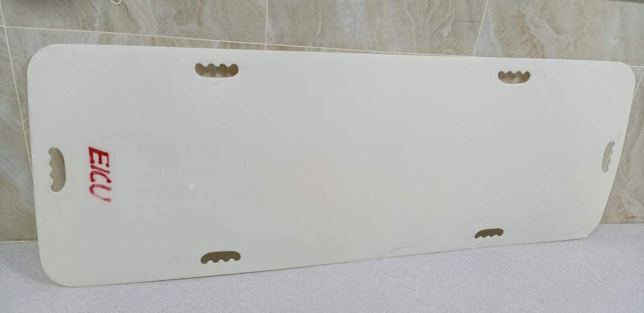 DG DEXAGLOBAL (Pack of 1) for Bed to Bed Patient shifting Boards/Patient Transfer Board Or Sheet (Size 1800x600x6 mm) Patient Transfer Sheet