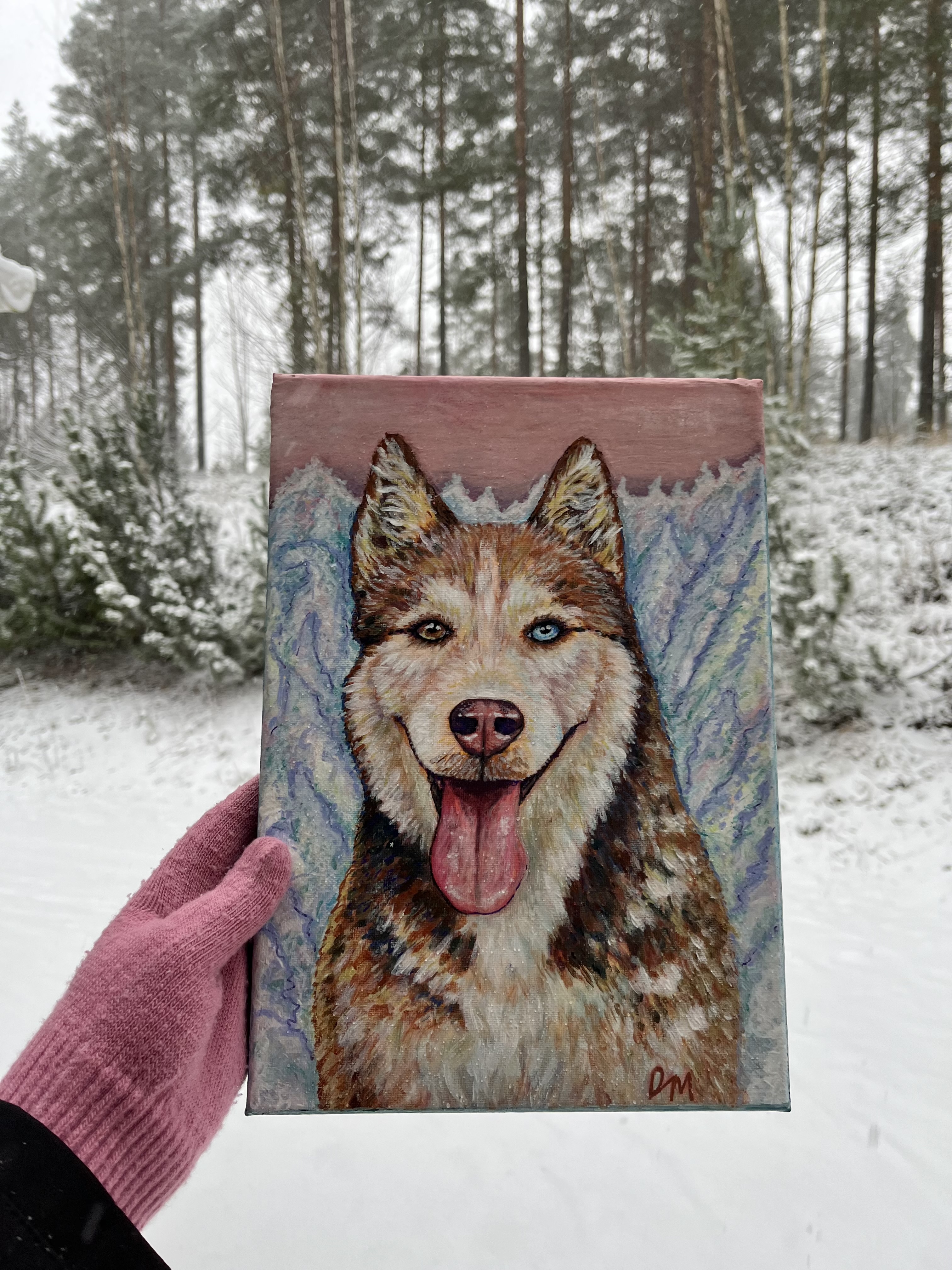 Custom Physical Pet Portrait