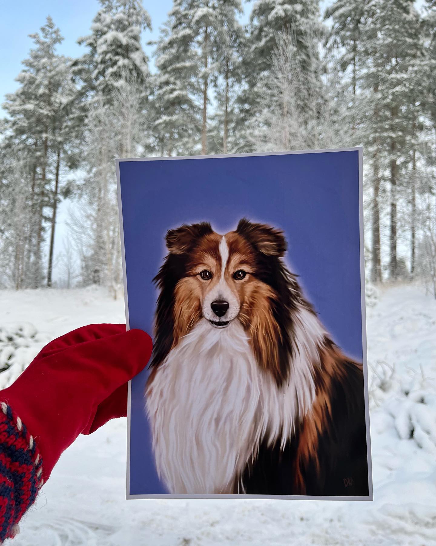 Custom Digital Pet Portrait