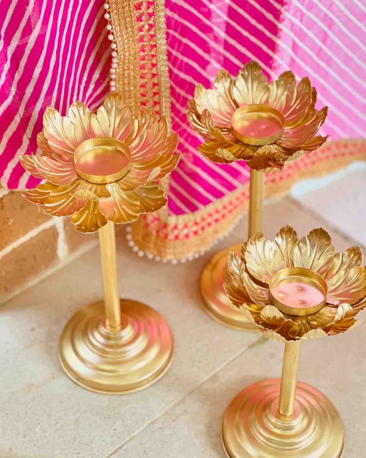 Metal Tea Light Stands