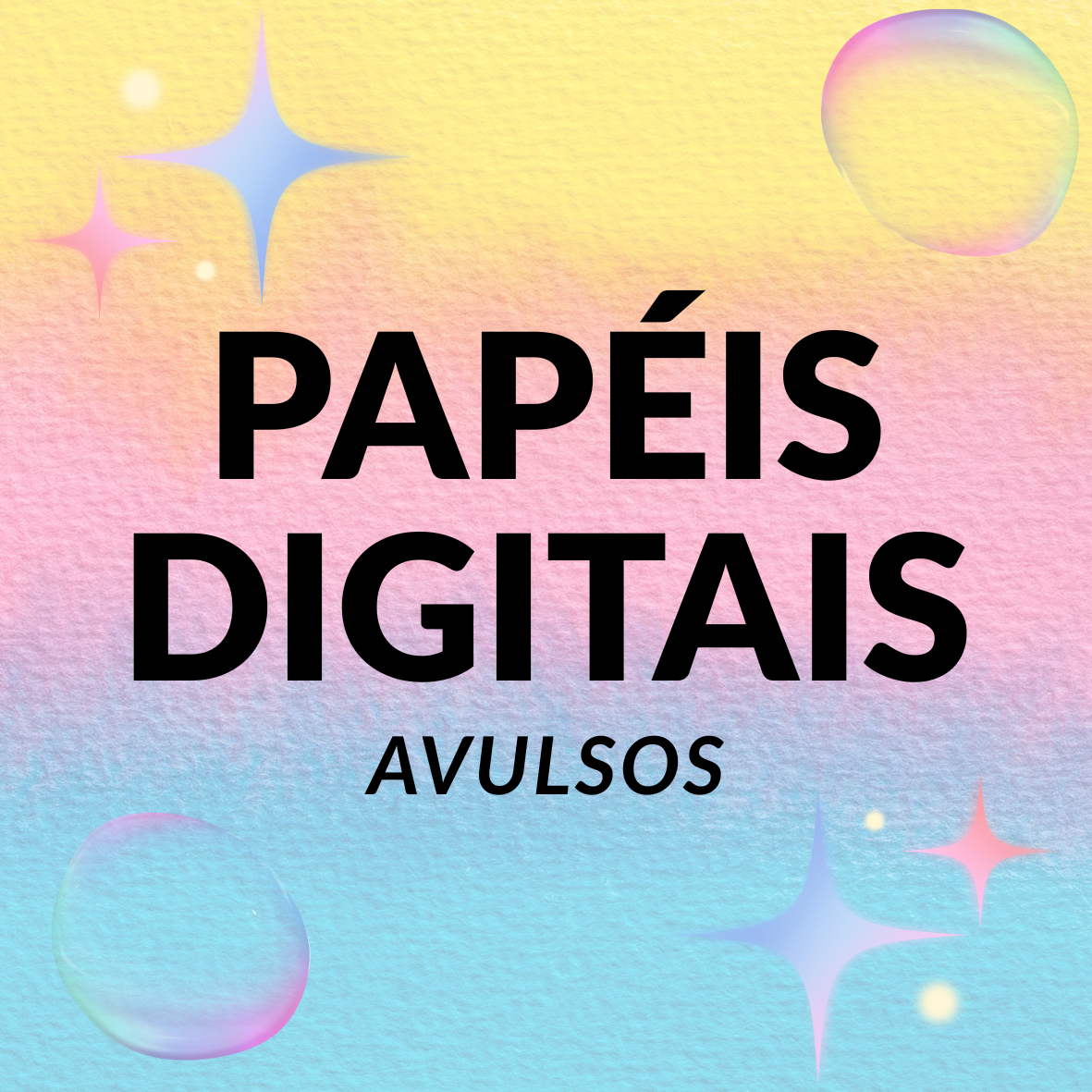 PACK + DE 450 PAPÉIS DIGITAIS AVULSOS