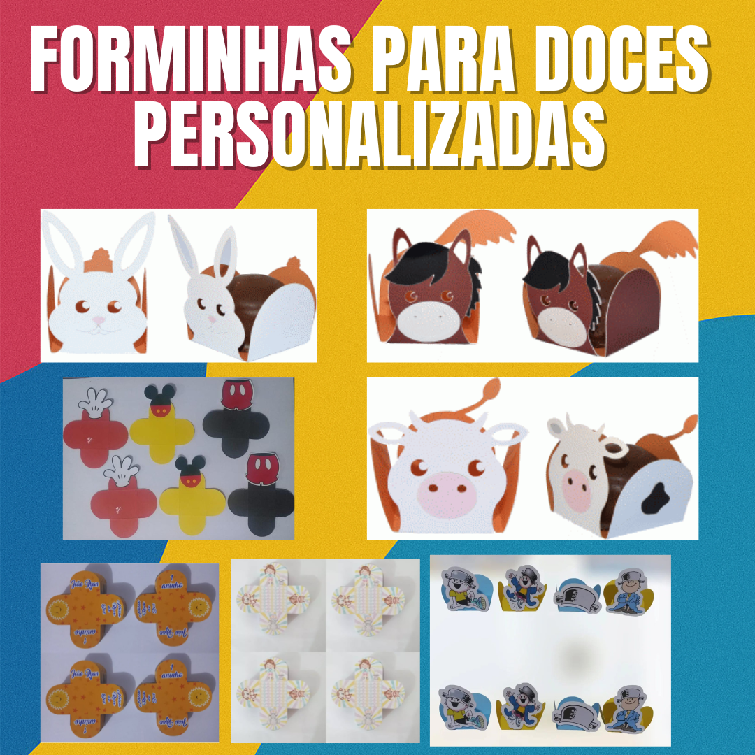  Forminhas para Doces