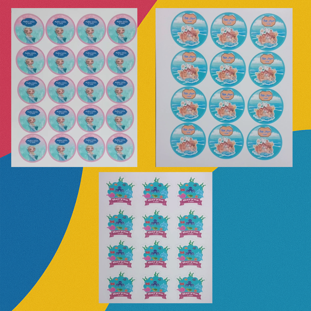 Autocolantes Infantis Personalizados