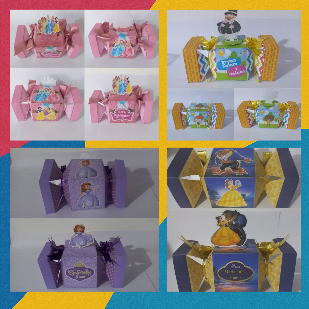 Caixas Rebuçados Personalizadas