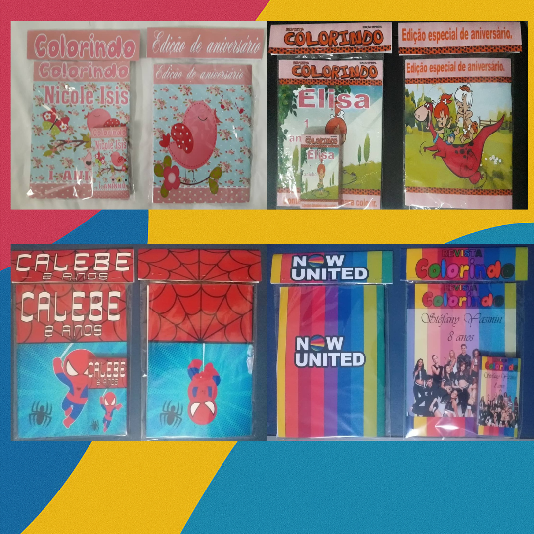Kit Colorir Temático