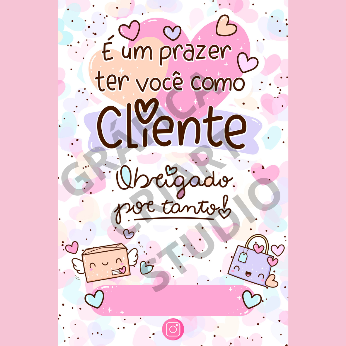 Cartões Agradecimento