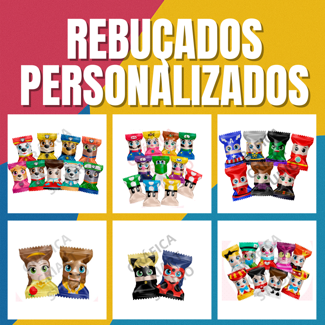  Rebuçados Infantis Temáticos