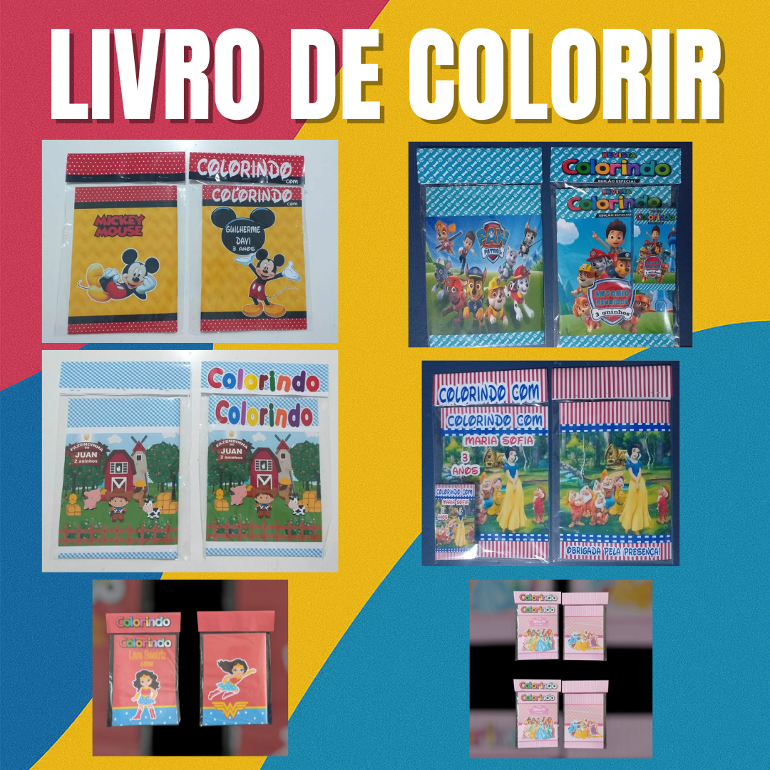Kit Colorir Temático