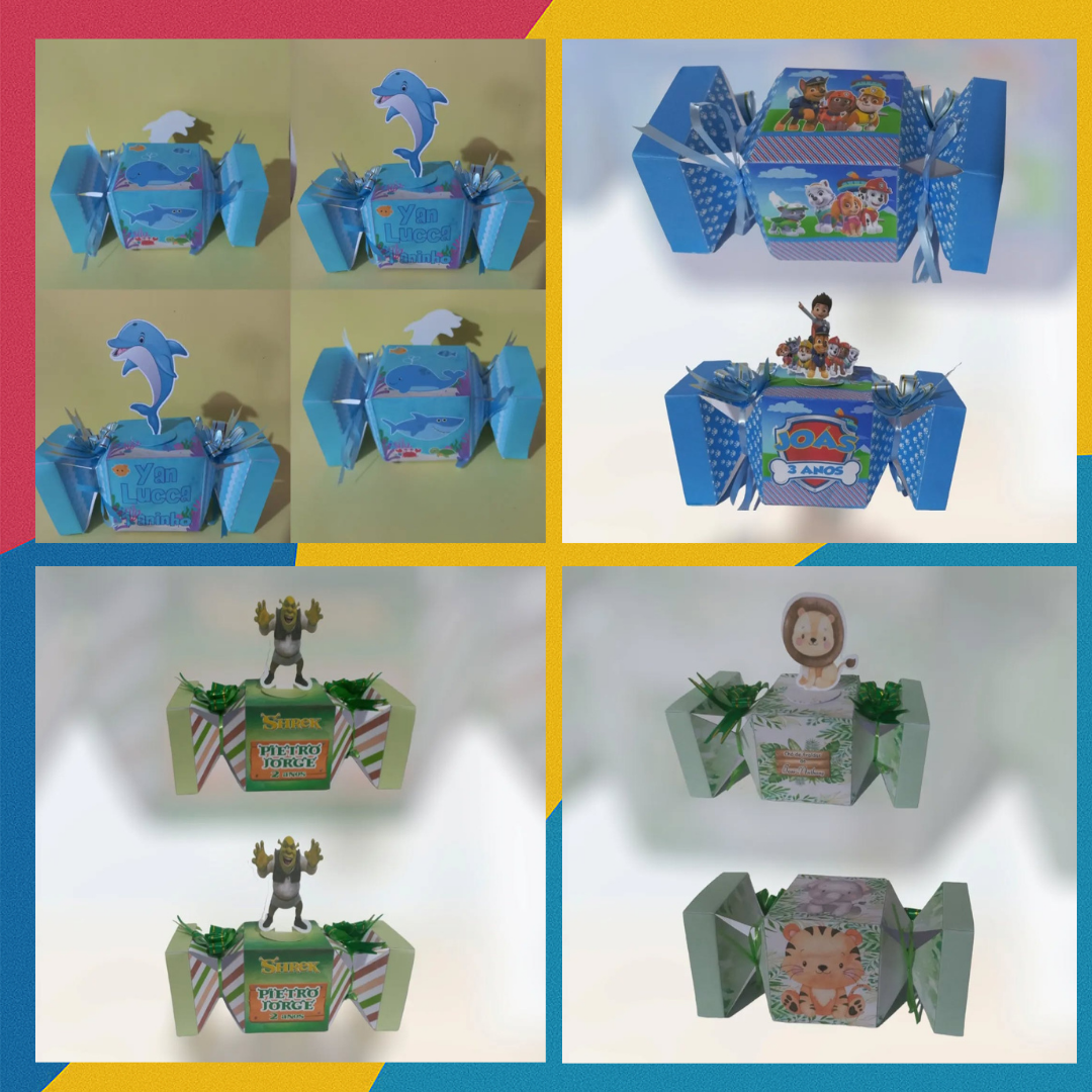 Caixas Rebuçados Personalizadas