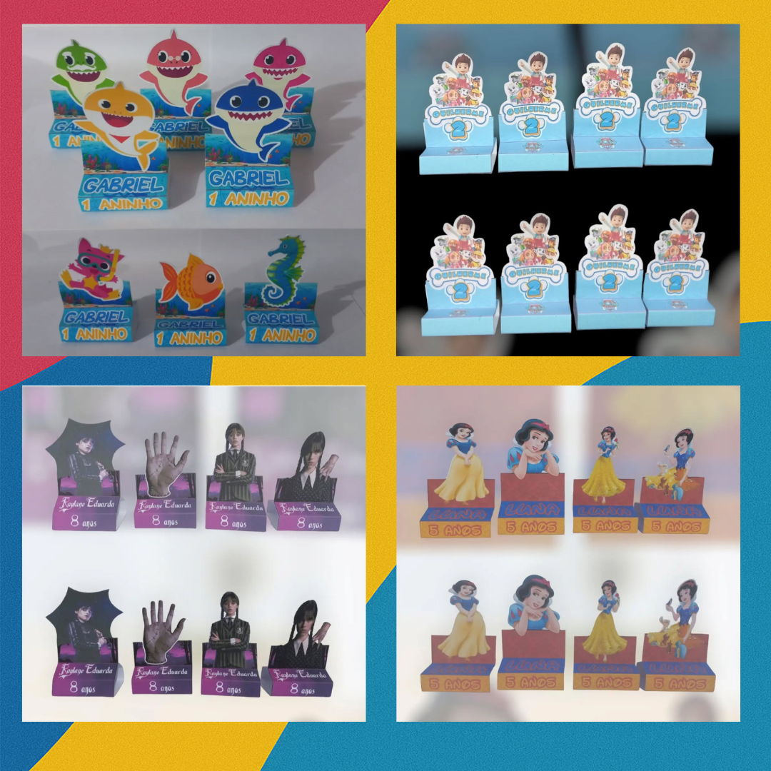 Caixa Bis Duplo Personalizada
