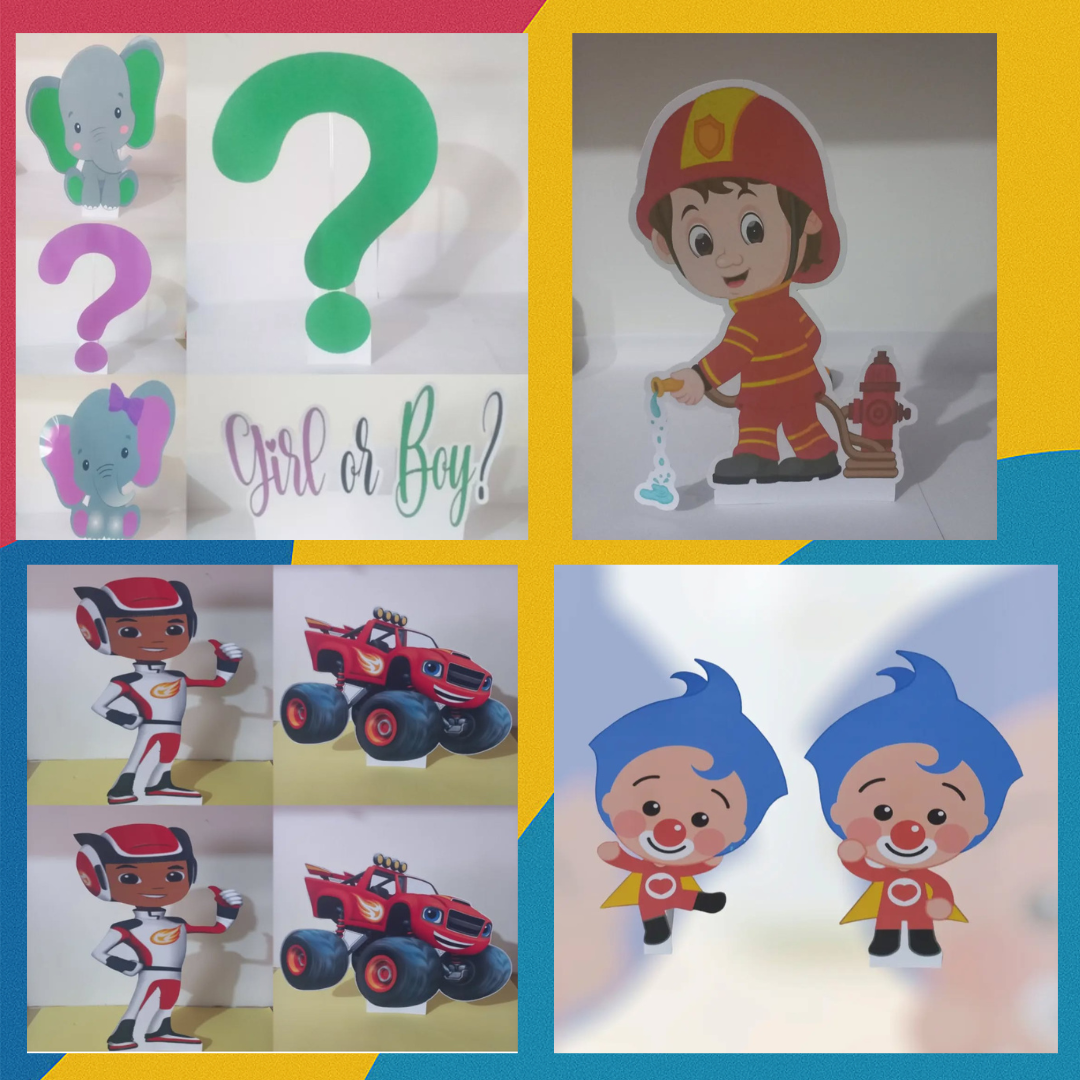 Personagens de Mesa Personalizados