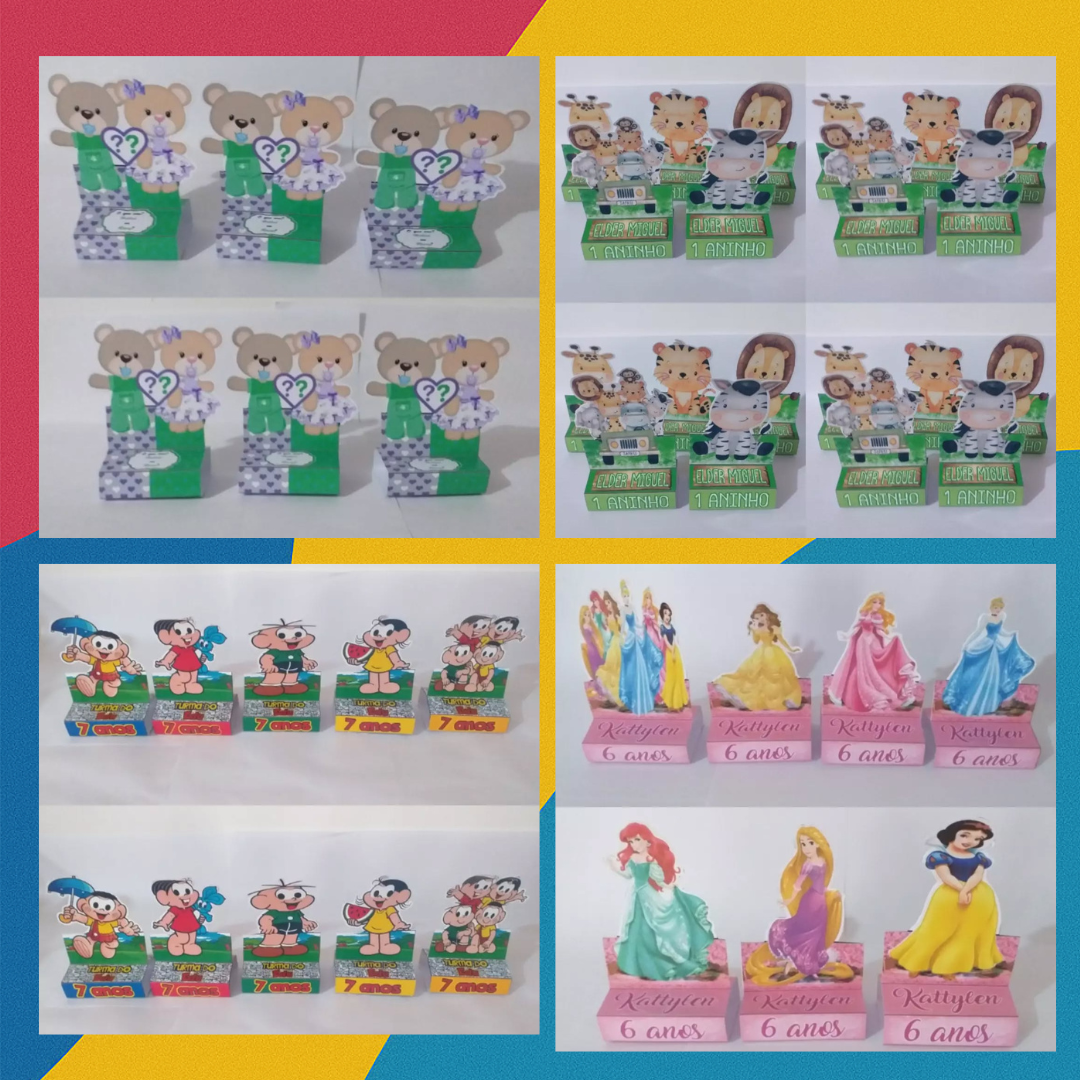 Caixa Bis Duplo Personalizada