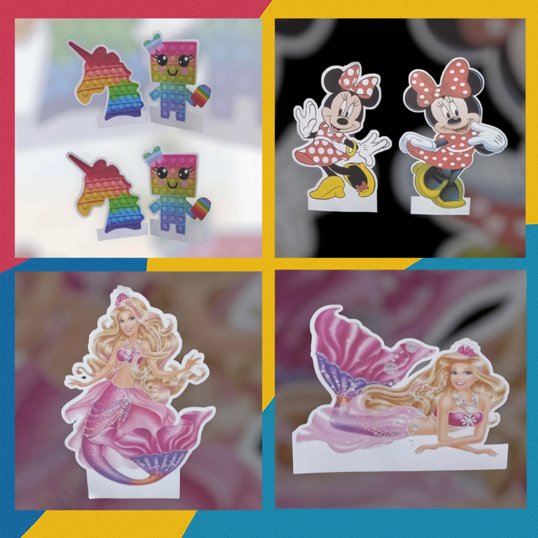 Personagens de Mesa Personalizados