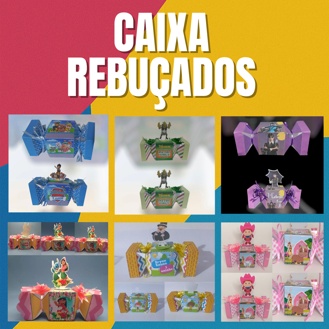 Caixas Rebuçados Personalizadas