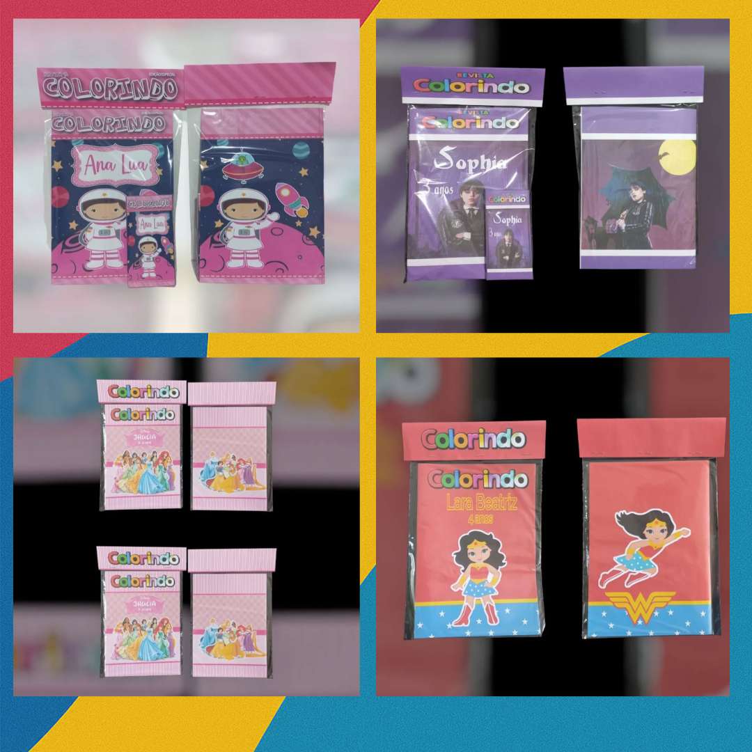 Kit Colorir Temático