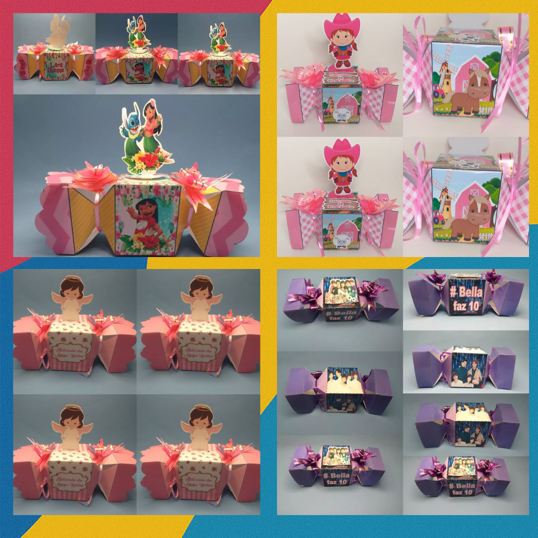 Caixas Rebuçados Personalizadas