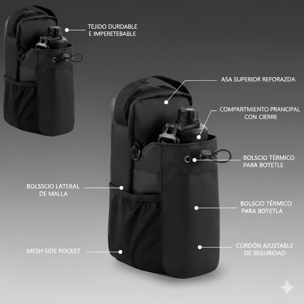 Bolsa deportiva multifuncional