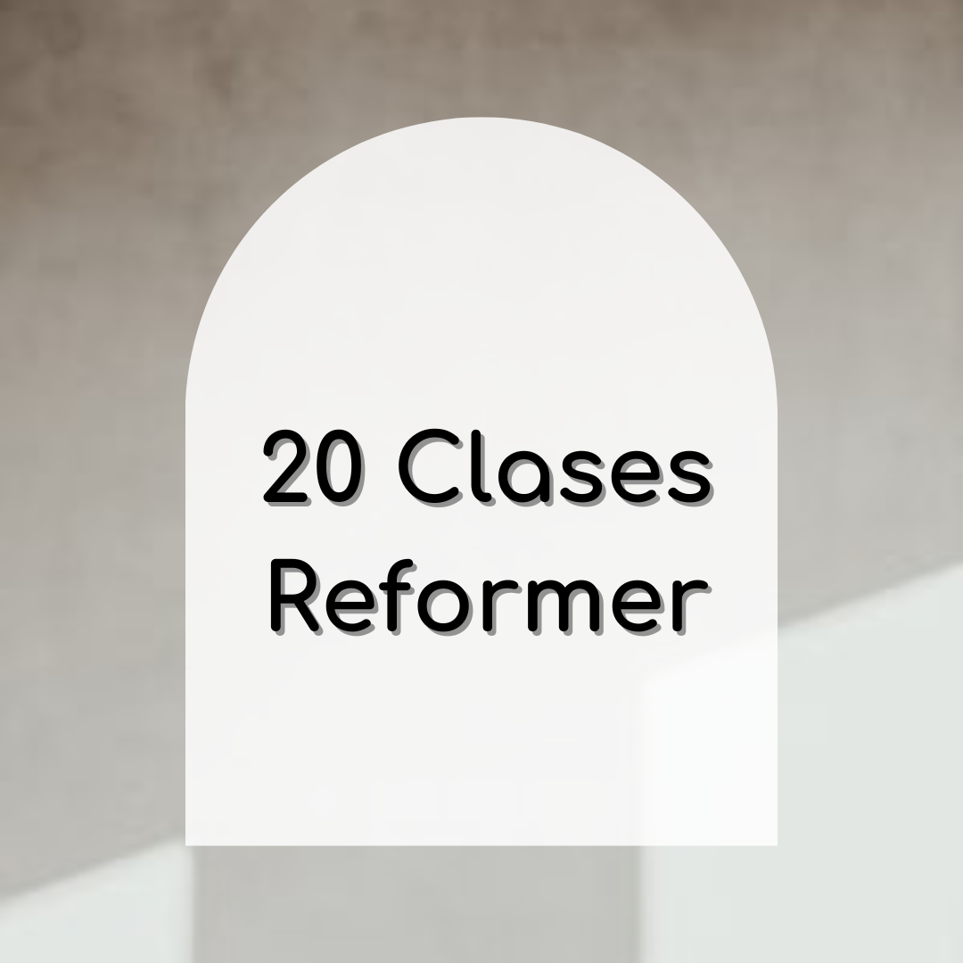 Paquete 20 clases reformer