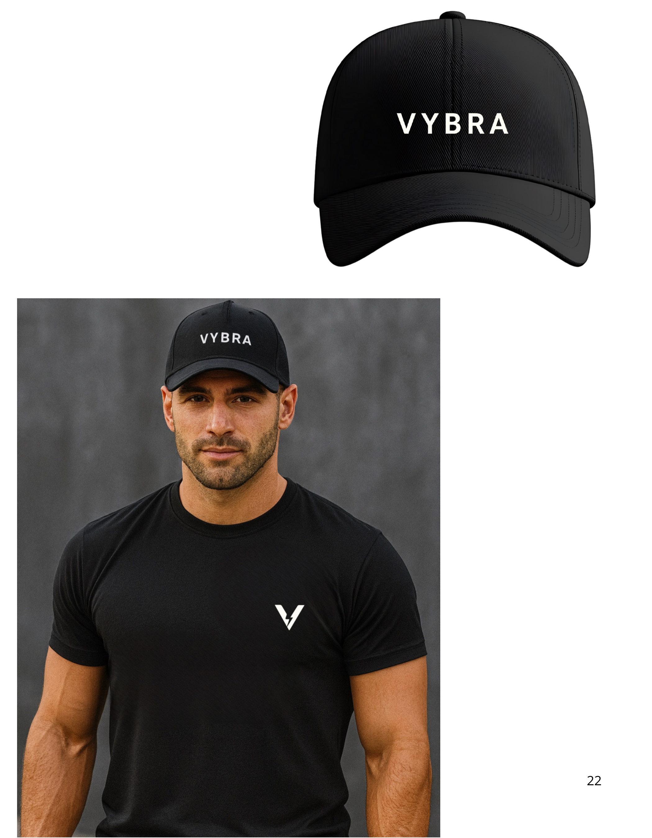 VYBRA Black Cap